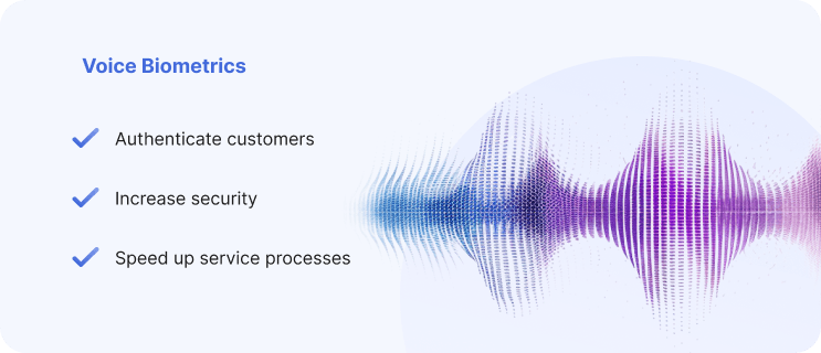 Voice biometrics