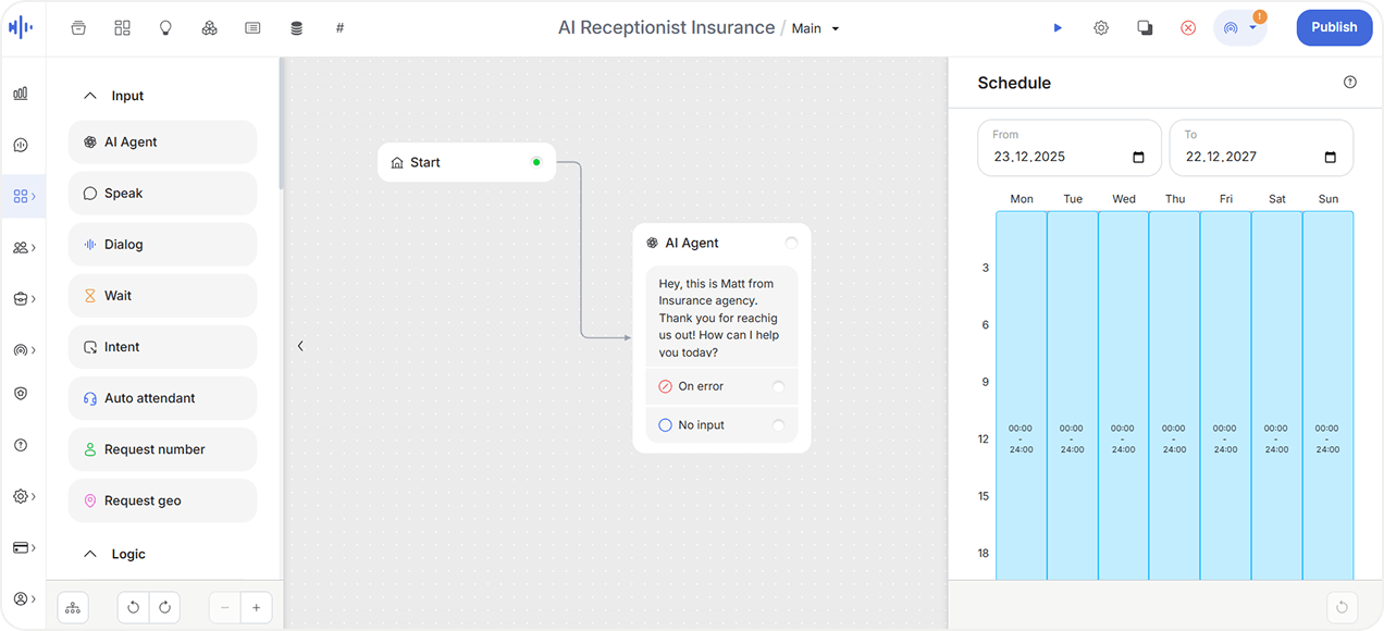 Deliver clear first contact and onboarding