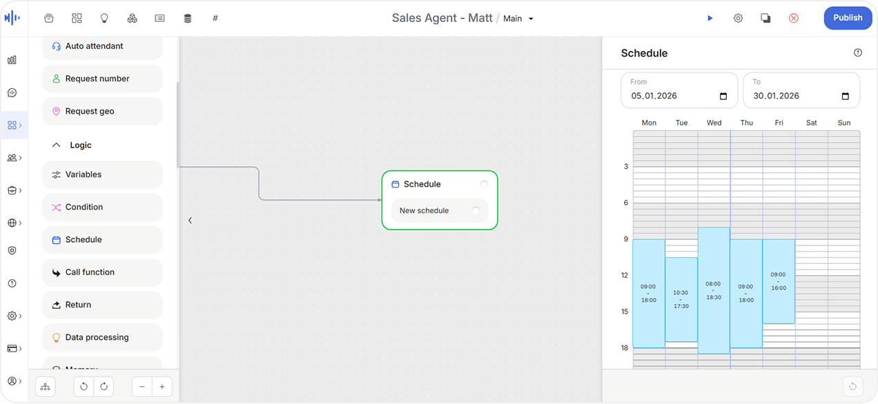 Schedule and launch your campaign
