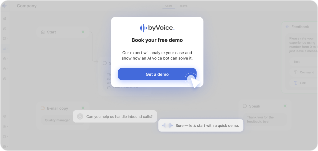 Book a free demo