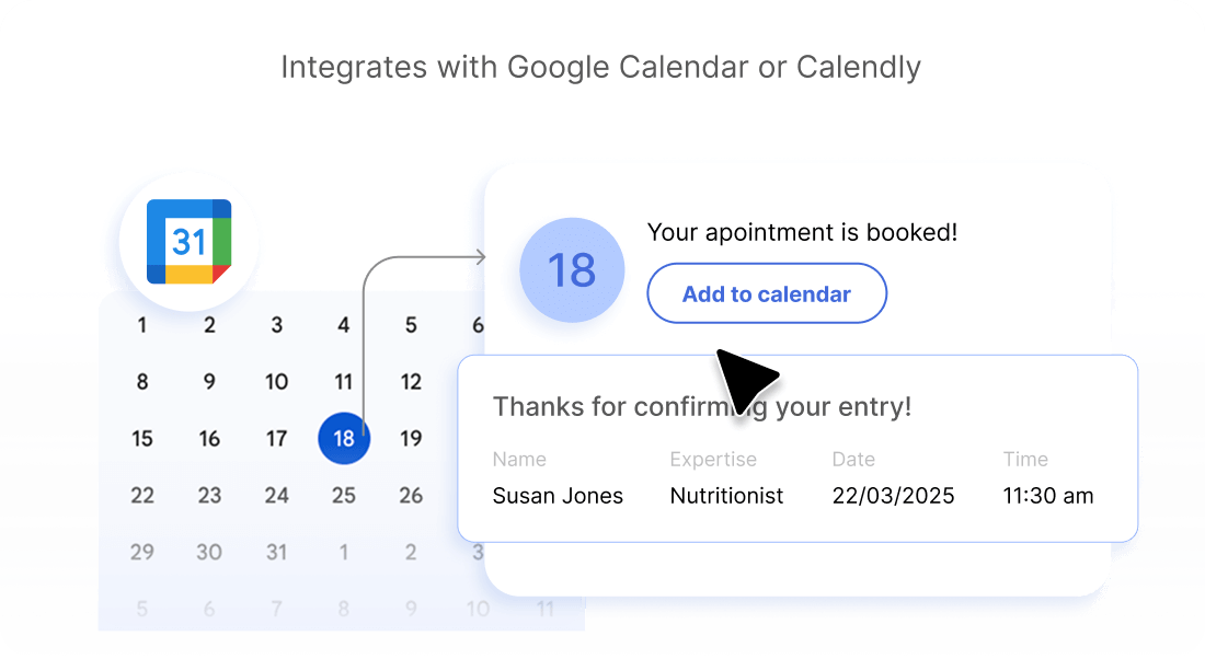 Appointment booking
