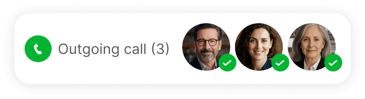 Parallel dialer